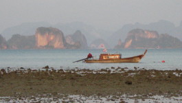 boat in Ko Yao Noi, Thailand