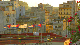 flags in havana