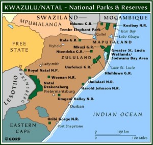 Highlights of Kwazulu-Natal Province, South Africa