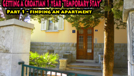 Getting a Croatian 1 year “Temporary Stay” in Split: Part 1 – finding an apartment, signing a lease