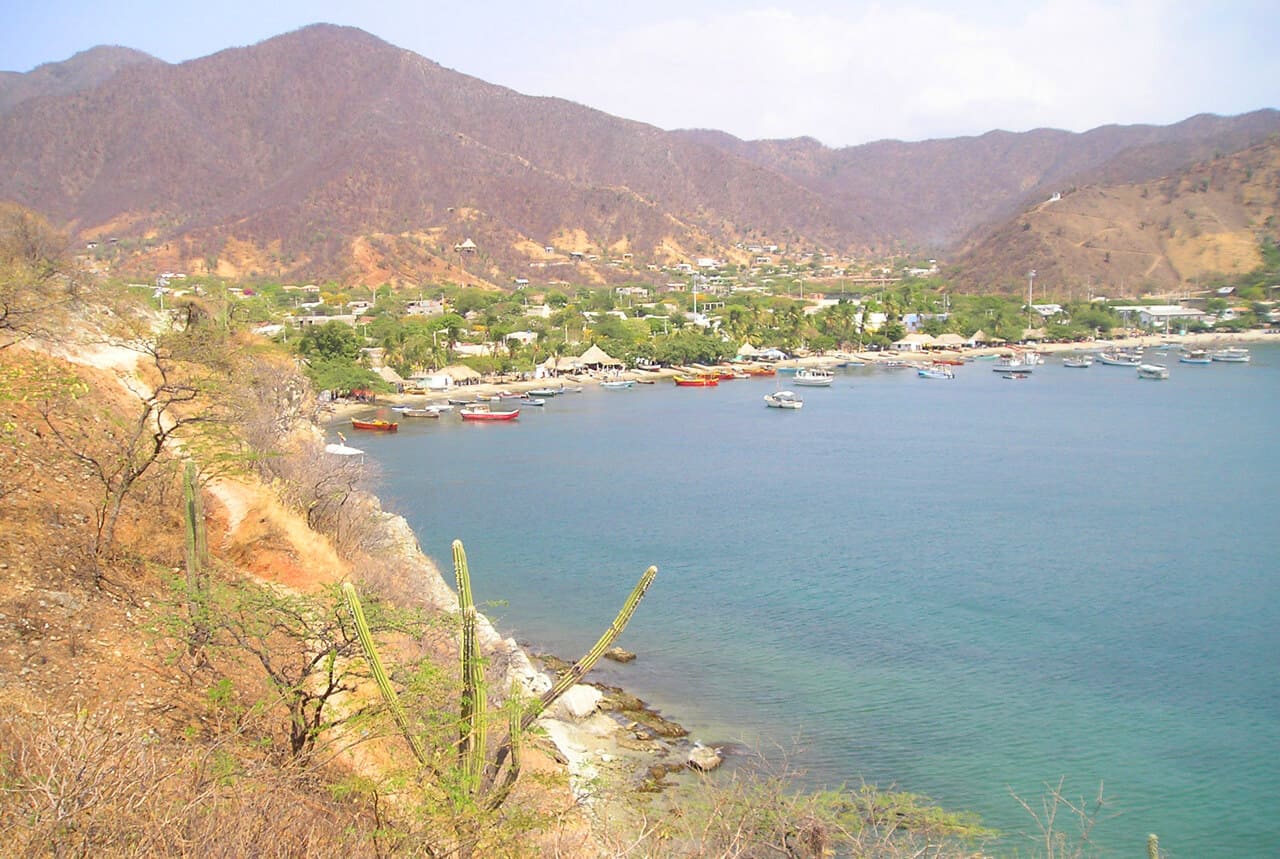great views in Taganga Colombia
