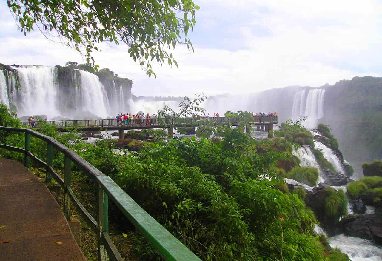 Amazing Iguazu Falls Brazilian Side And Getting Attacked By Angry Toucans