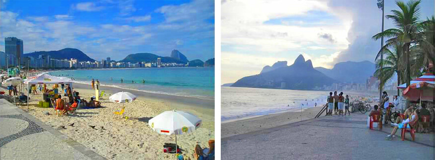 beaches in Rio, Brazil