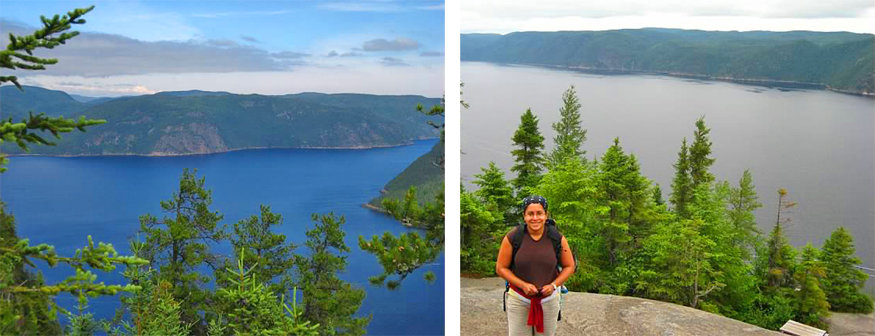 Cap Trinite hike, Parc national du Fjord-du-Saguenay, Quebec