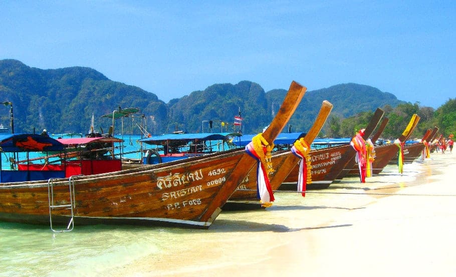 Phi Phi island Thailand - Paradise ruined