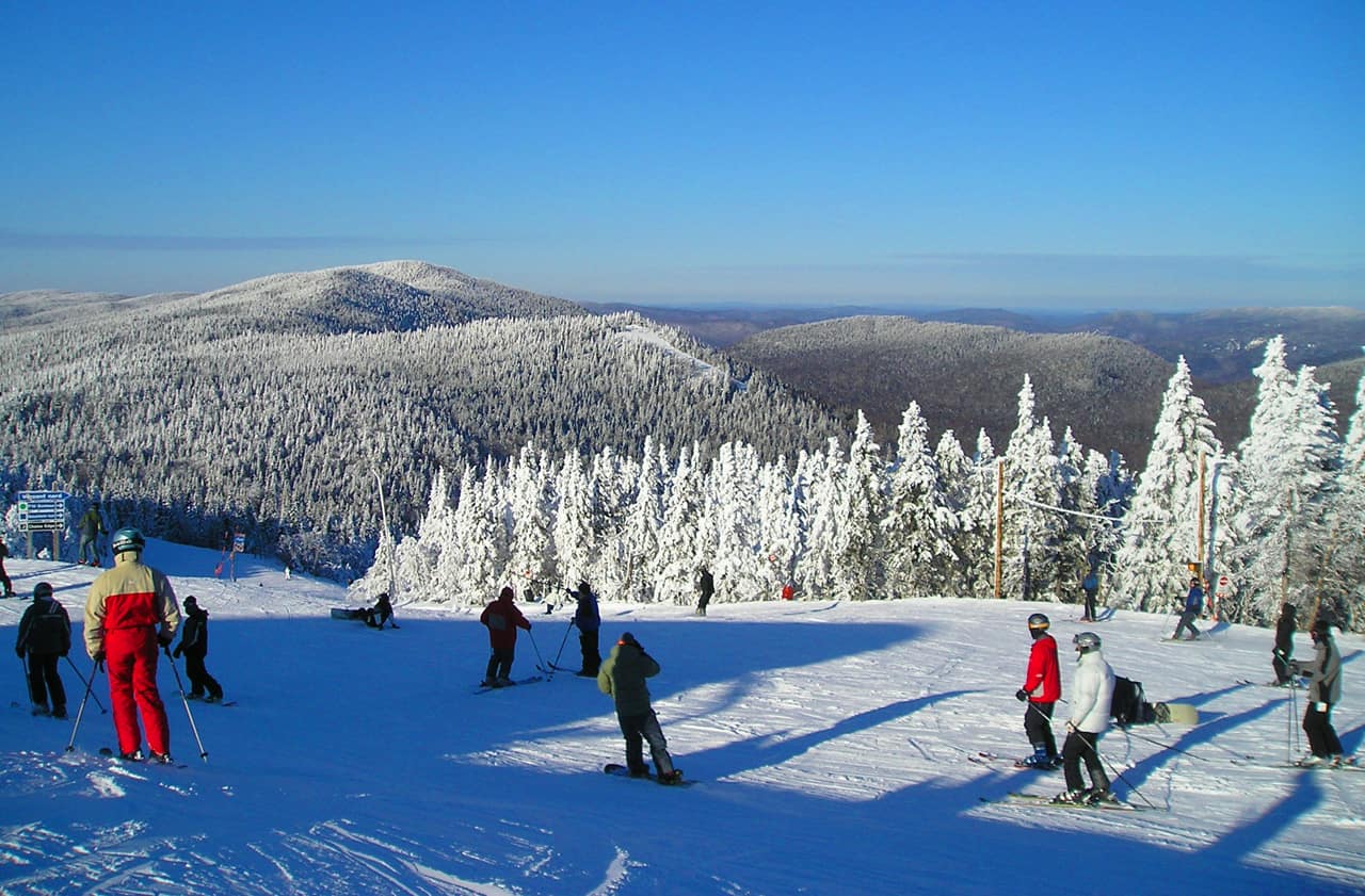 Skiing in Mont Tremblant