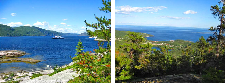 hiking trails in tadoussac, quebec