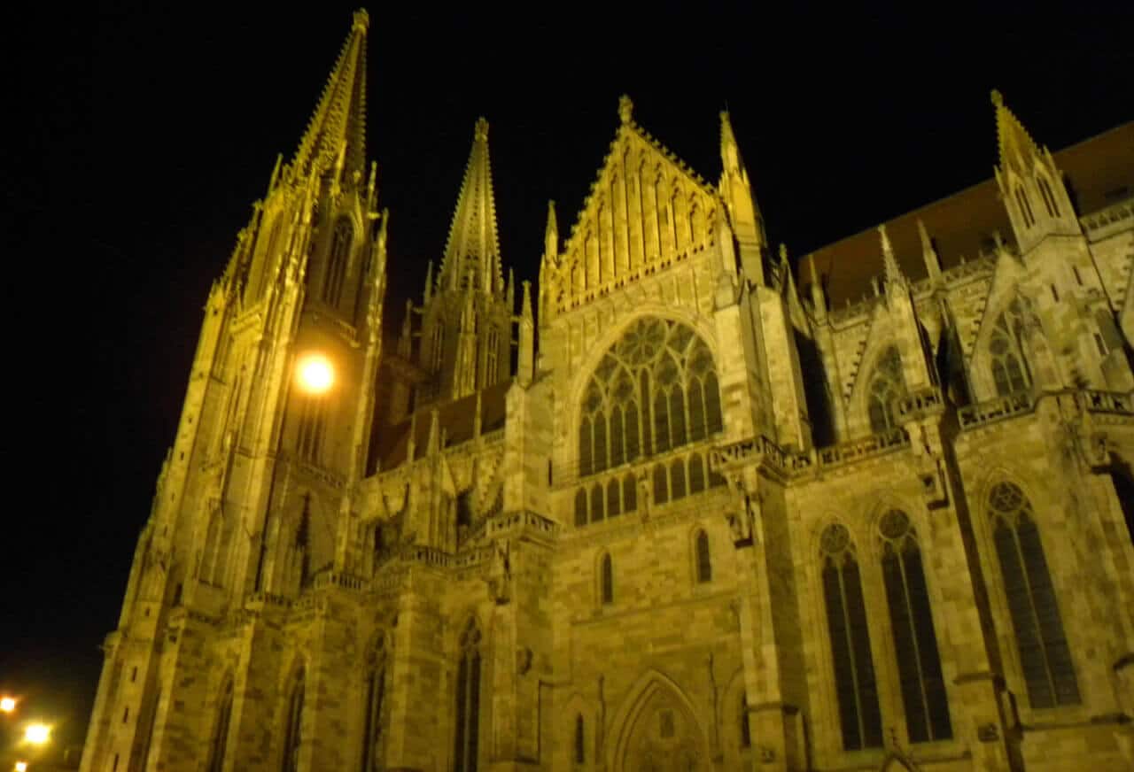 Cathedral in Regensburg. Why you should Visit the beautiful Bavarian city of Regensburg