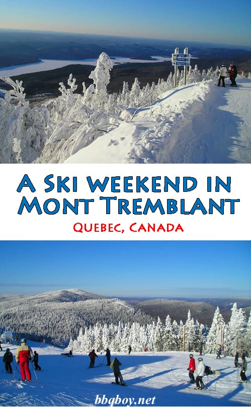 A Ski weekend in Mont Tremblant