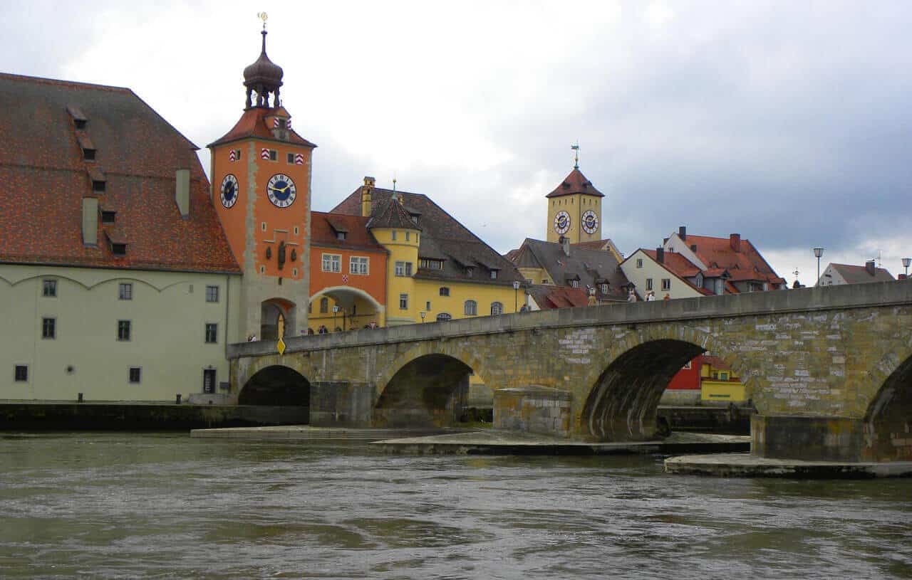 stone bridge Regensburg. Why you should Visit the beautiful Bavarian city of Regensburg