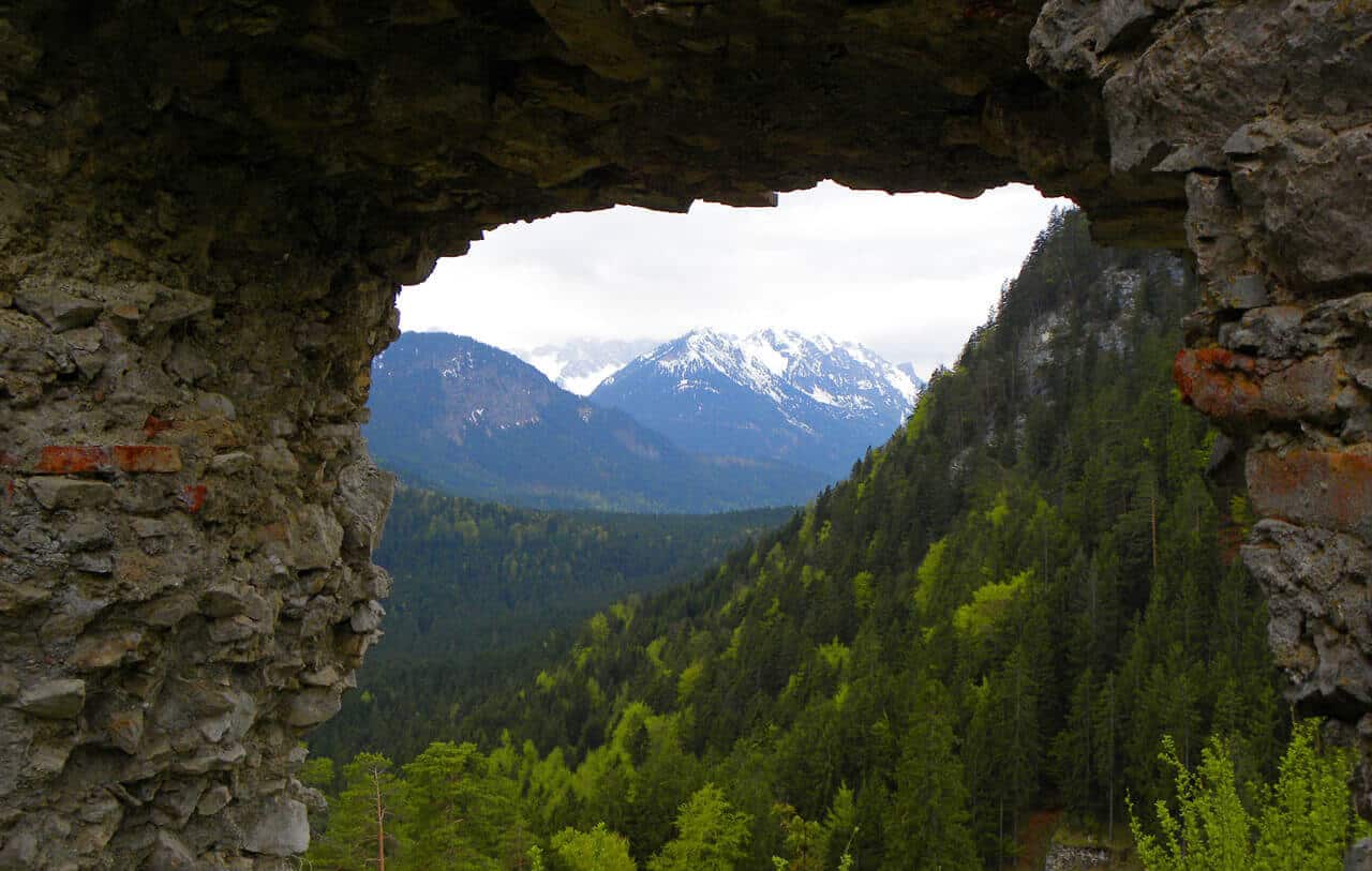 the Ehrenberg Castle Ensemble, Reutte