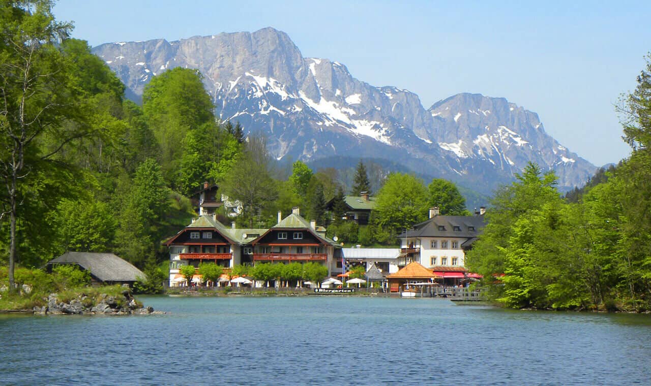 Town of Konigssee, Germany. Highlights of a visit to Berchtesgaden and Lake Konigsee