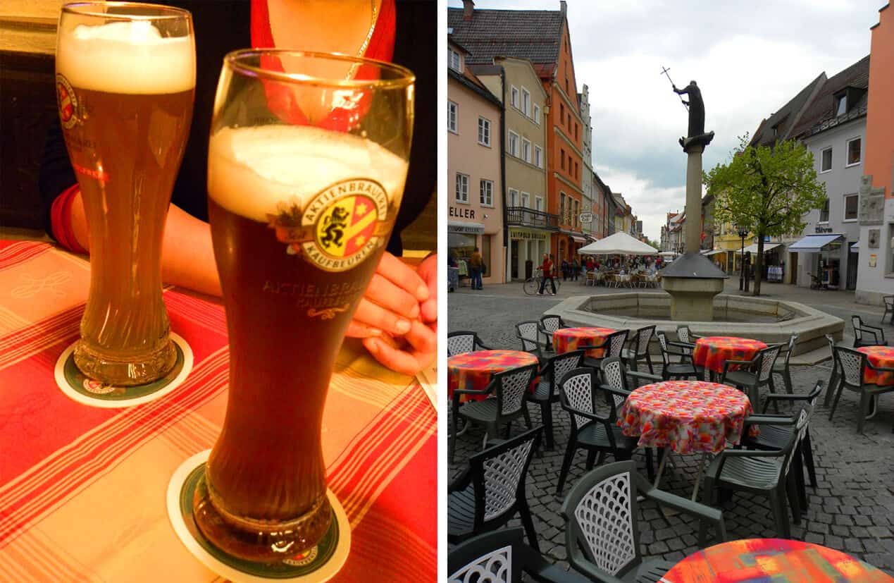 beer in Fussen Germany