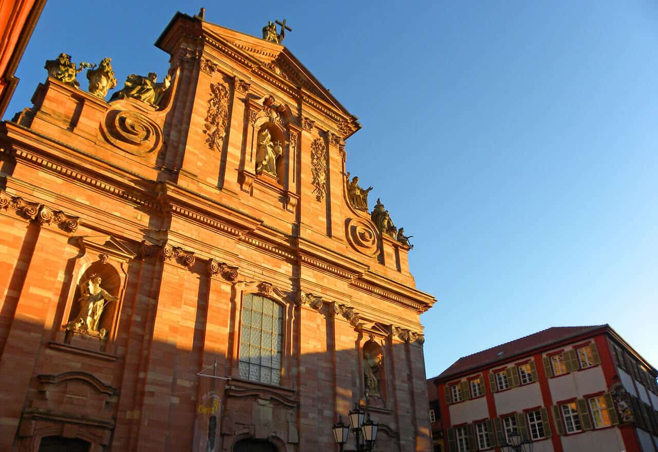 church in beautiful Heidelberg. 