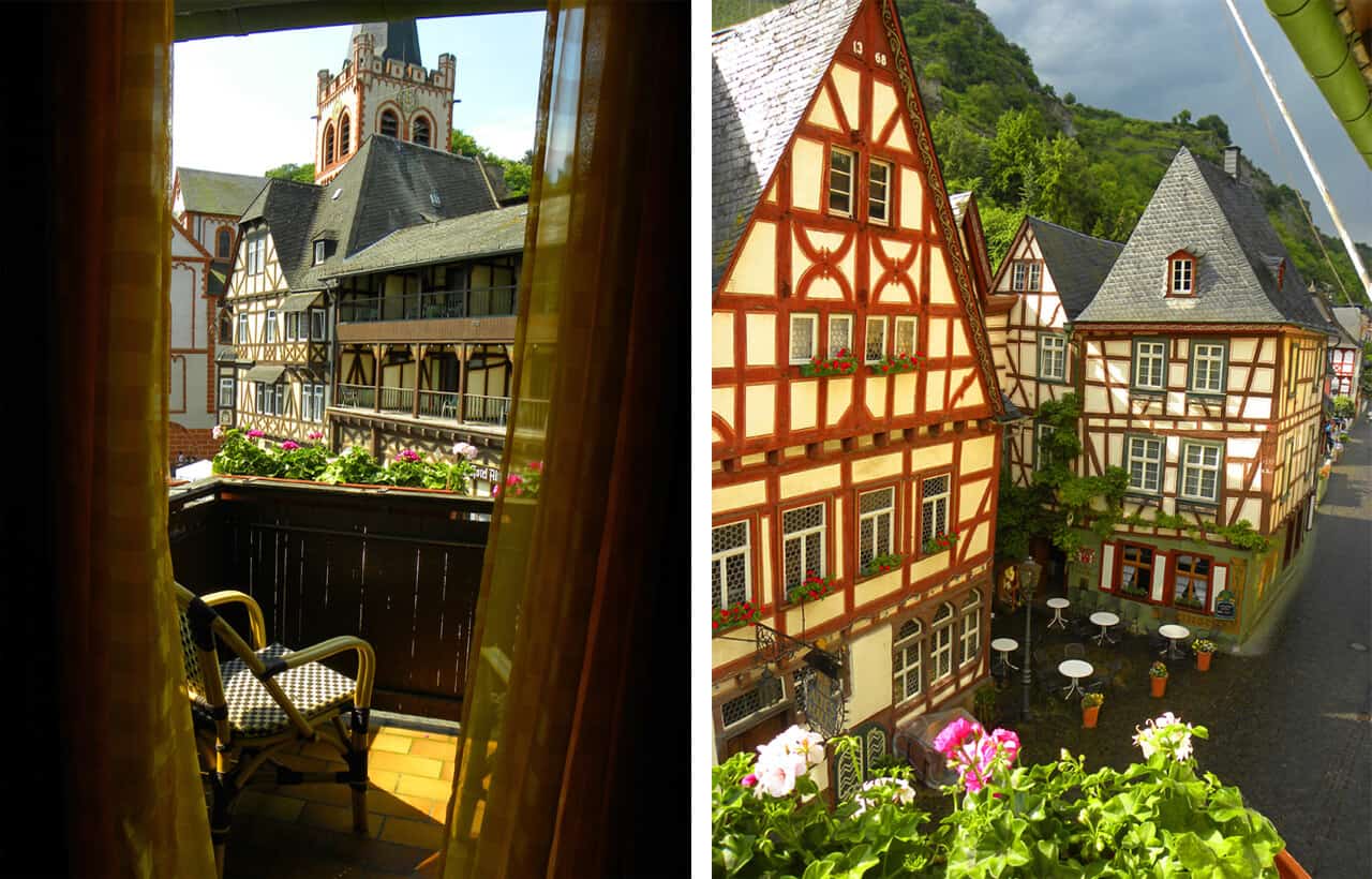 buildings in Bacharach Germany