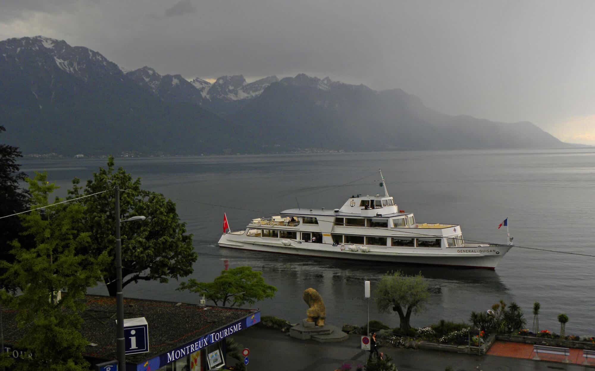 Montreux (Switzerland) and photos of Lake Geneva