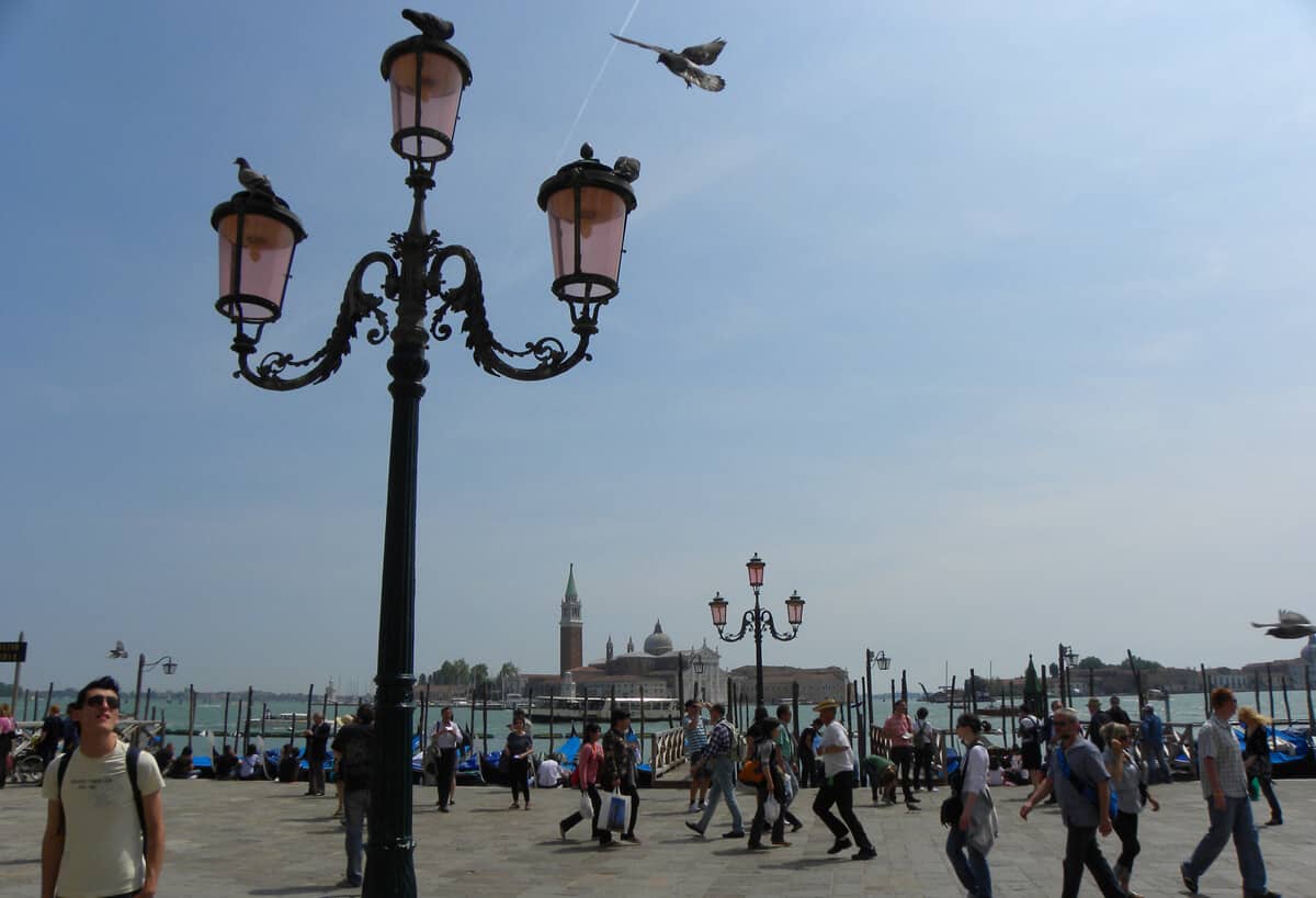lamps in Venice Italy