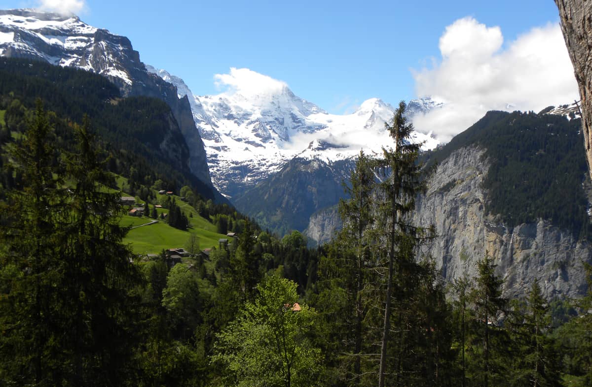 views from Wengen, Switzerland