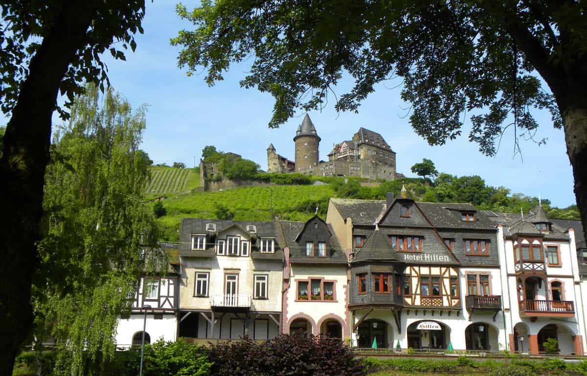 view of Bacharach Germany. Our favorite German town