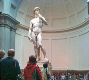 Michelangelo's David, Florence, Italy. 3 Days in Florence