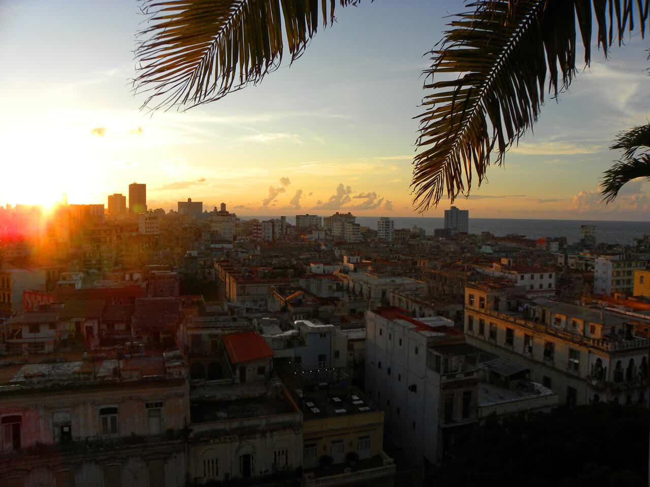 sunset in Havana. Why you HAVE to visit Havana
