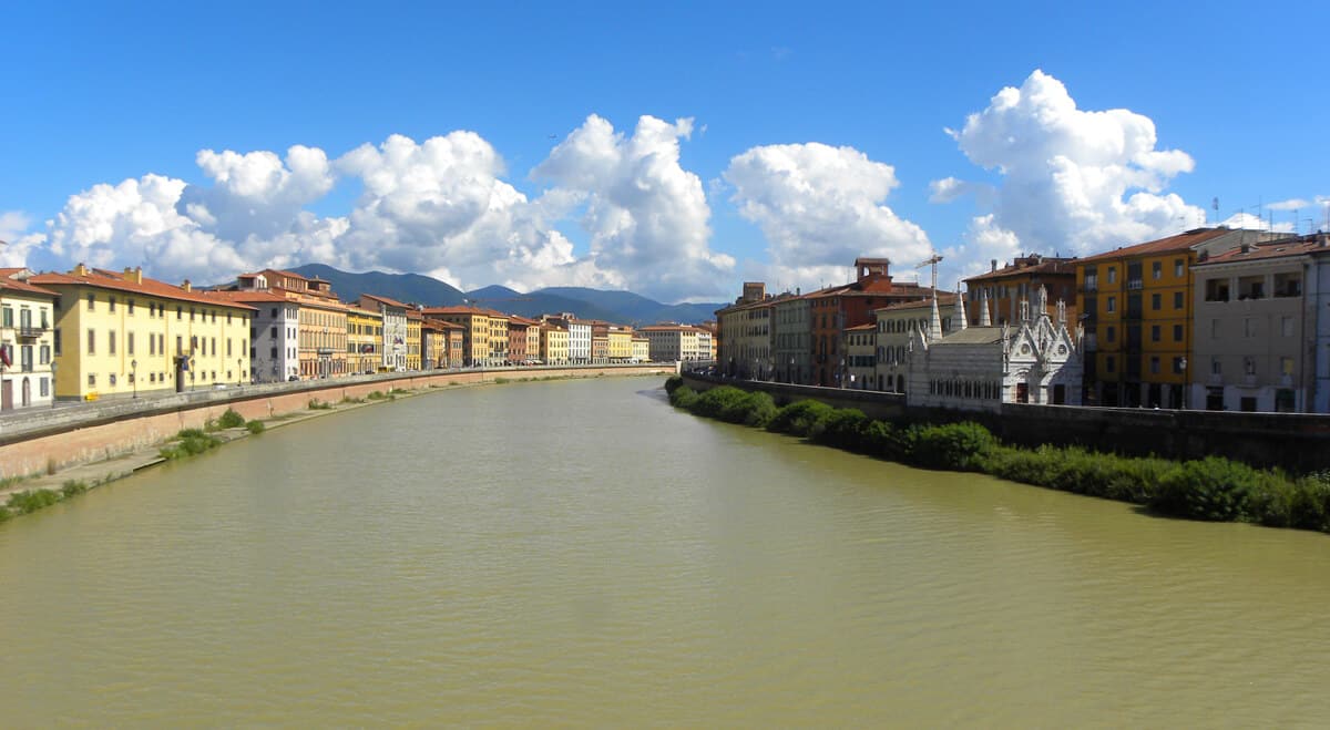 Arno river, Pisa