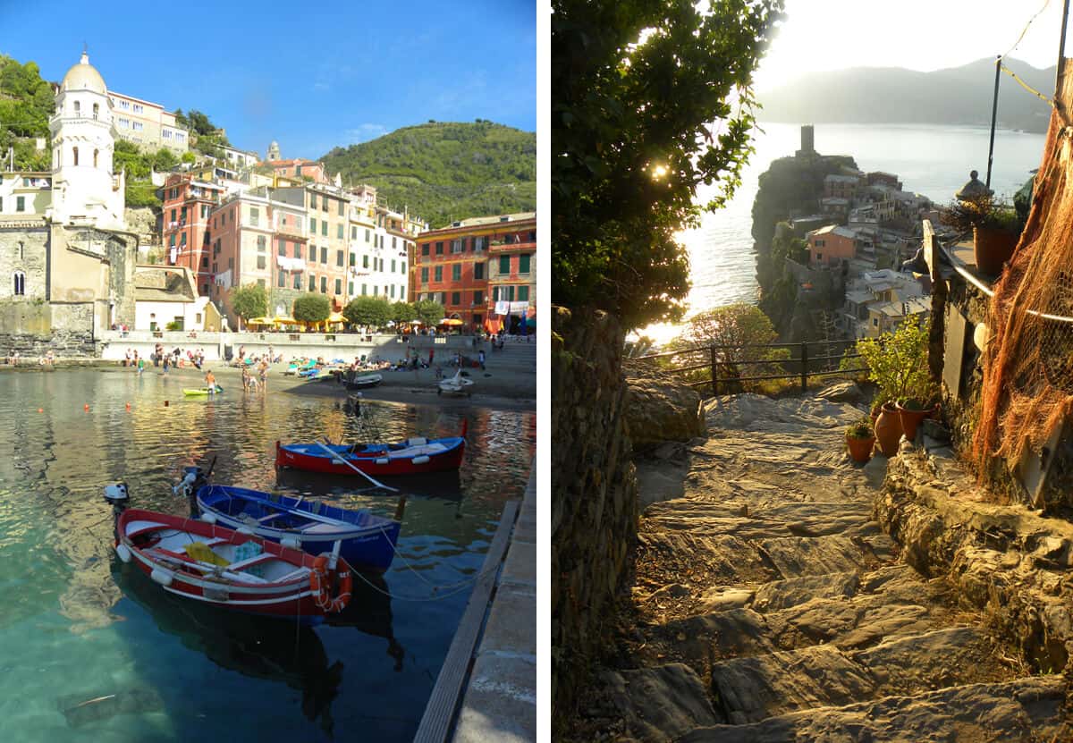 views of Vernazza. Why Vernazza is the best town in the Cinque Terre