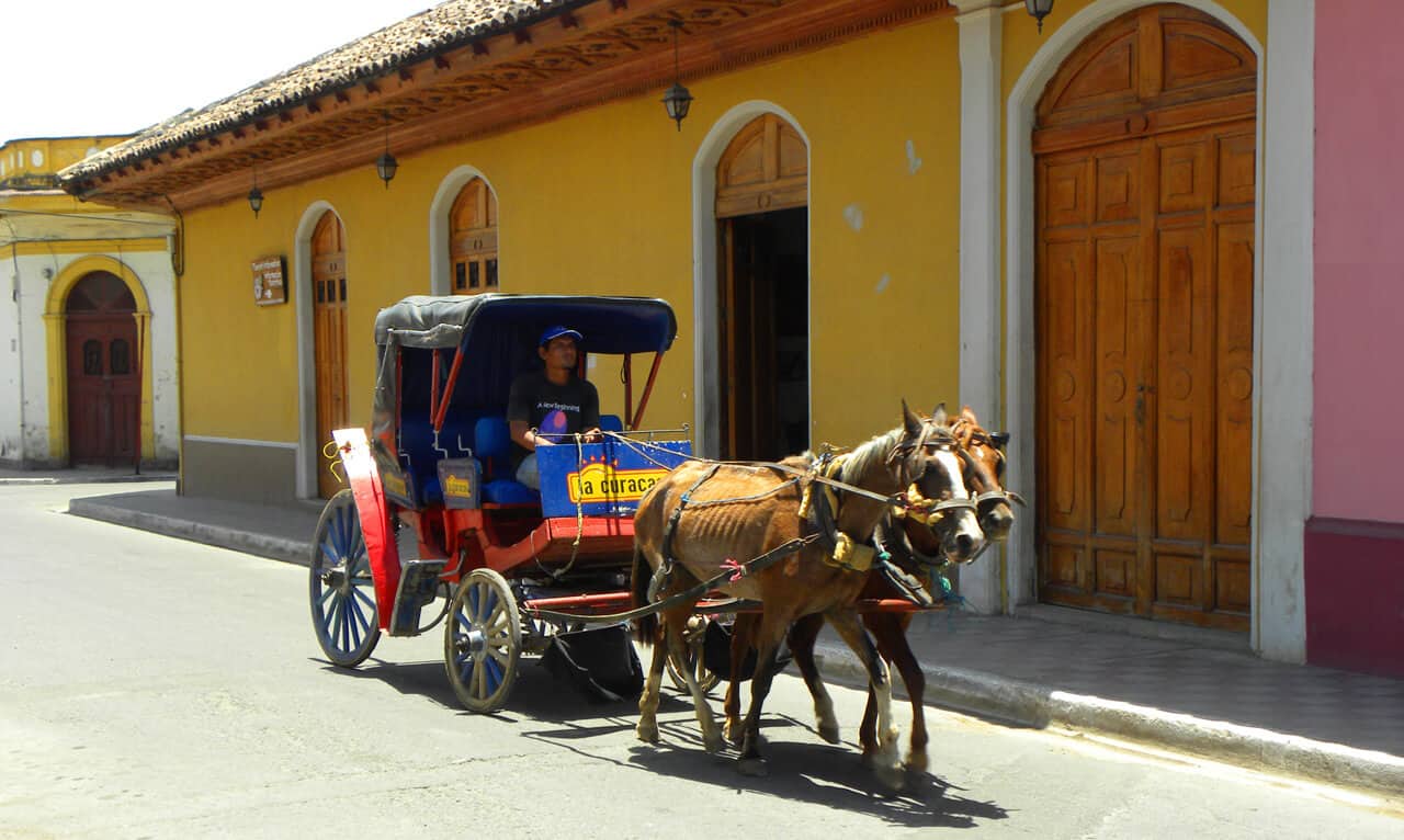 carriage in Granada Nicaragua