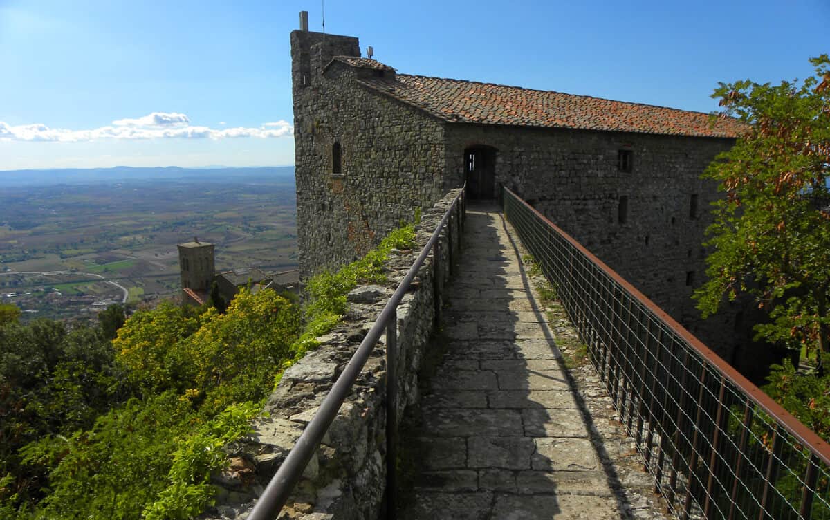 Fortezza Medicea di Girifalco Cortona Italy view