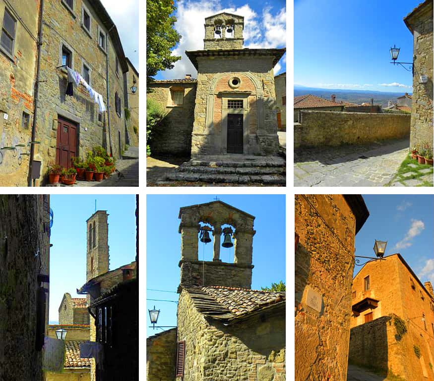 churches in Cortona Italy. Our favorite Italian Town