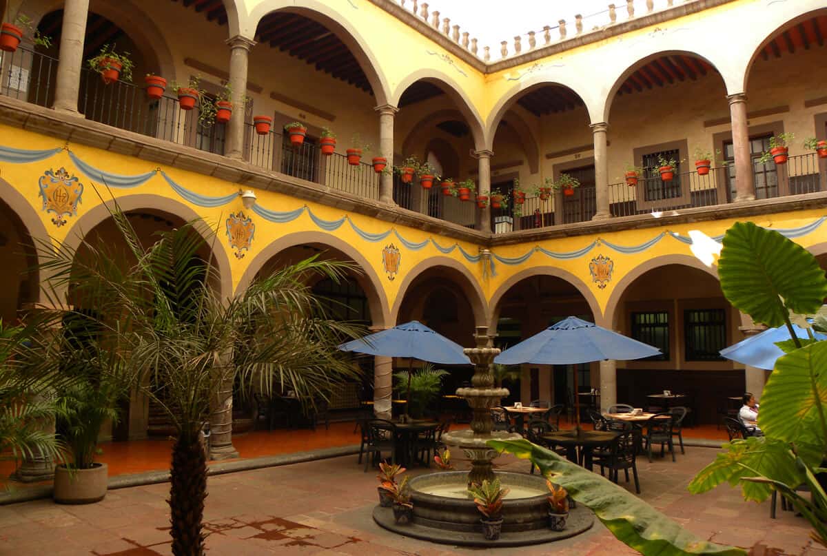 Hidalgo Hotel, Queretaro. Visiting Guanajuato and Queretaro, Mexico
