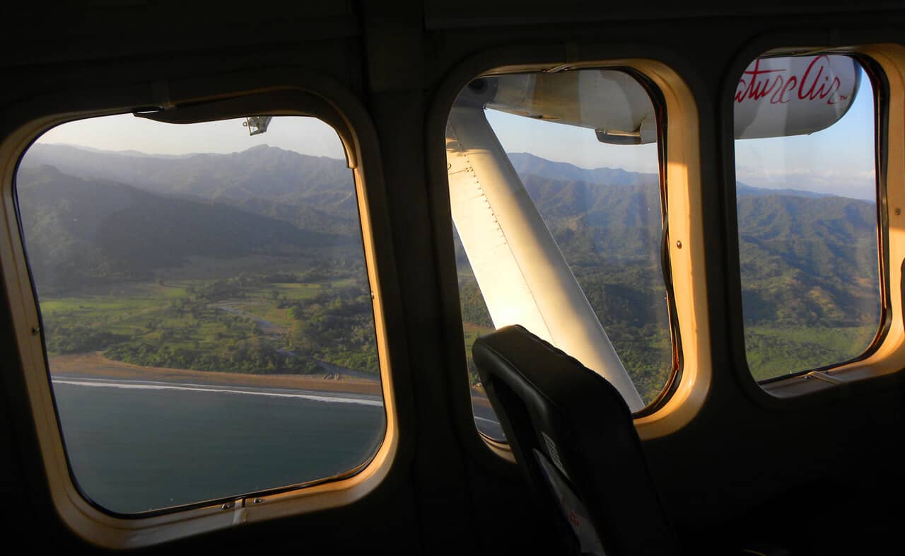 Flying Natureair in Costa Rica....