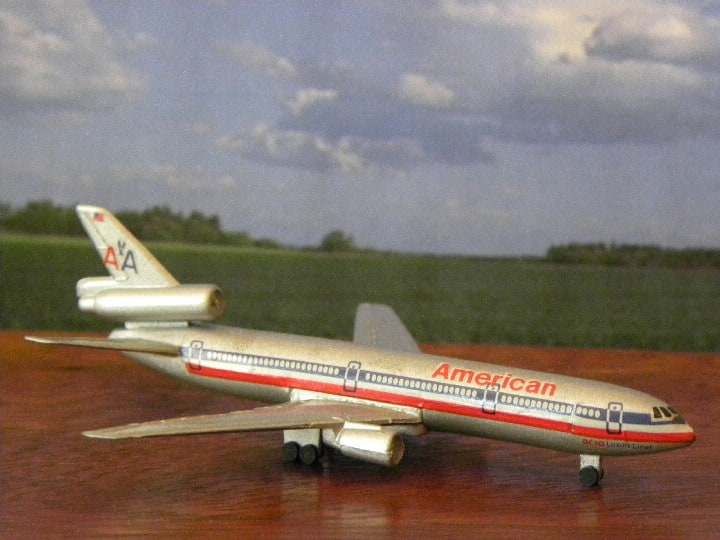 American DC10. Schabak and Herpa. My Plane collections…