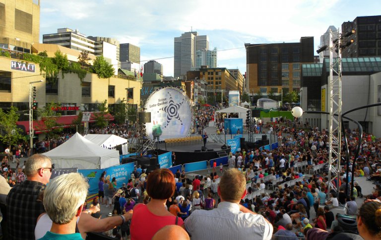 Beautiful Montreal in the summer