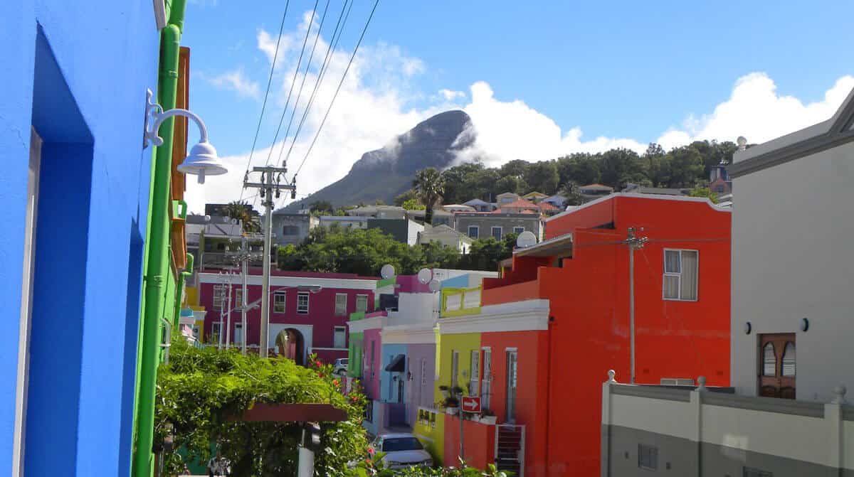 Bo Kaap neighborhood of Cape Town