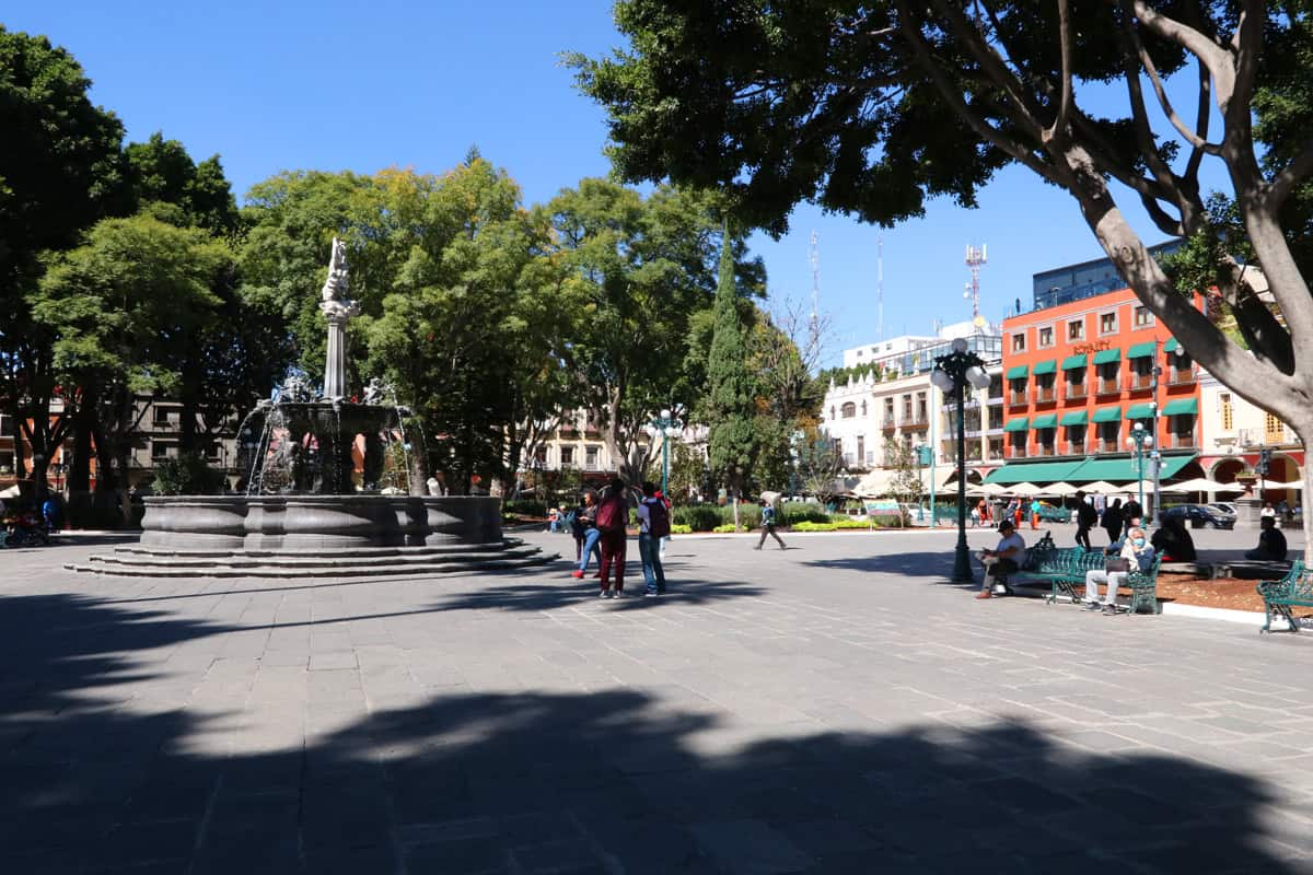 Zocalo of Puebla