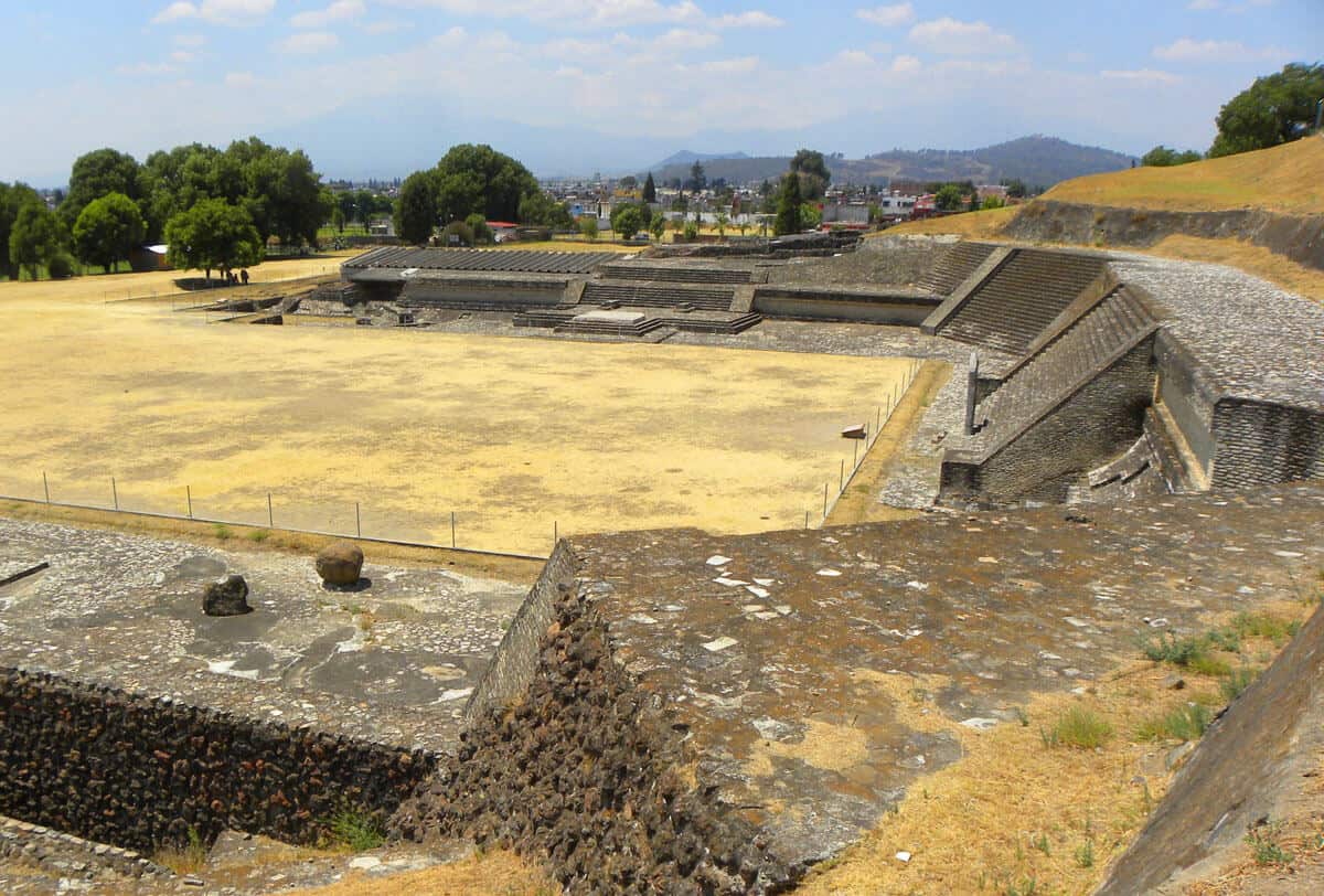 zona arqueológica de Cholula, Mexico