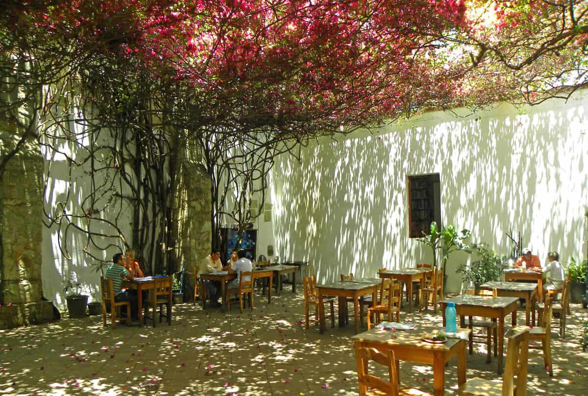 Courtyard at Oaxaca Graphic Arts Institute