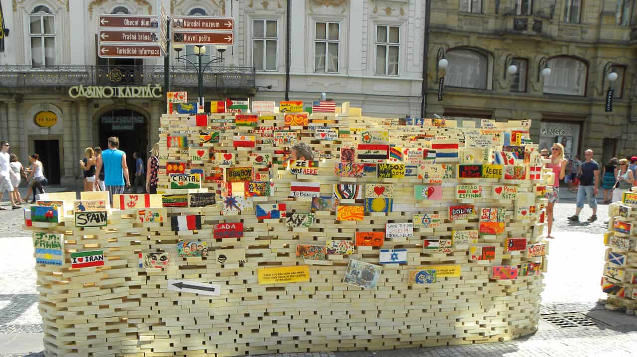 Prague – Painting a Brick for a good cause