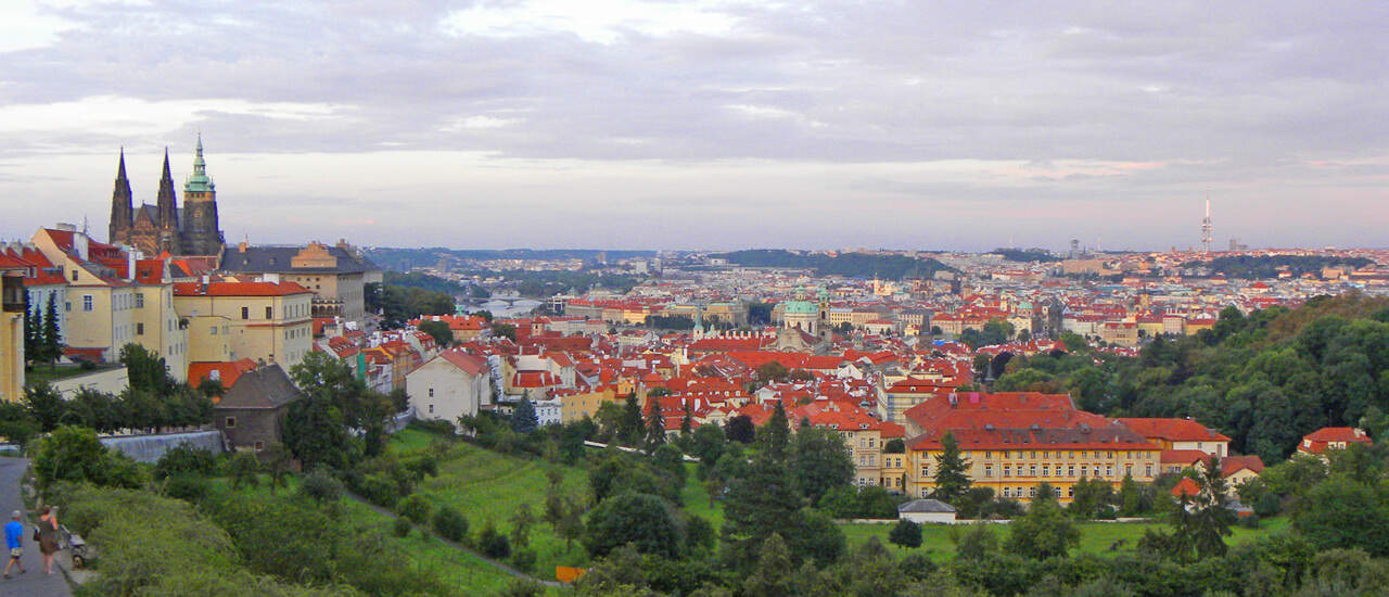 Views from the Strahov Monastery. 