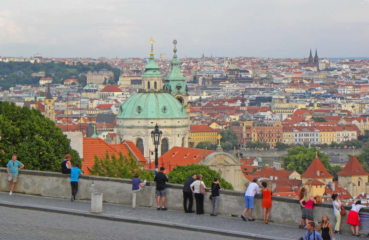 Views from Prague castle