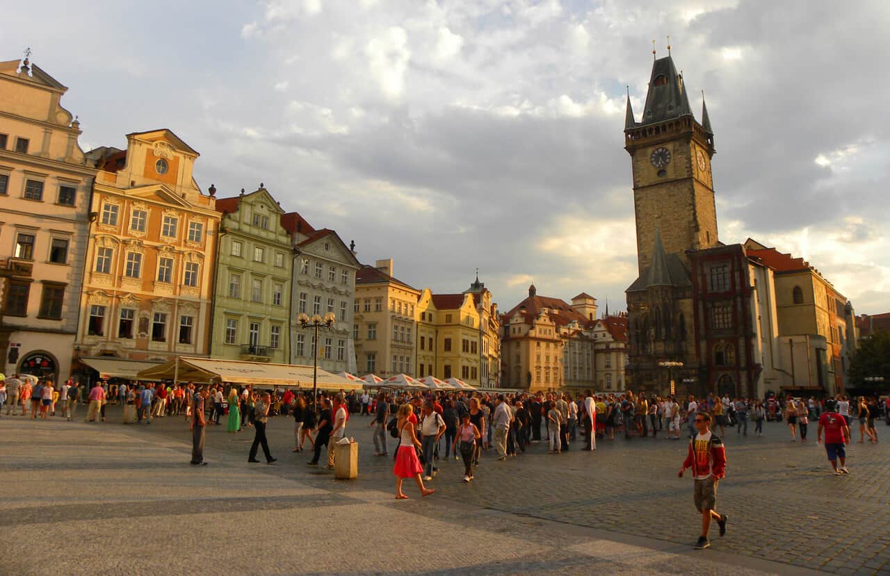 Old Town Square in Prague. 50 Things to do in Prague