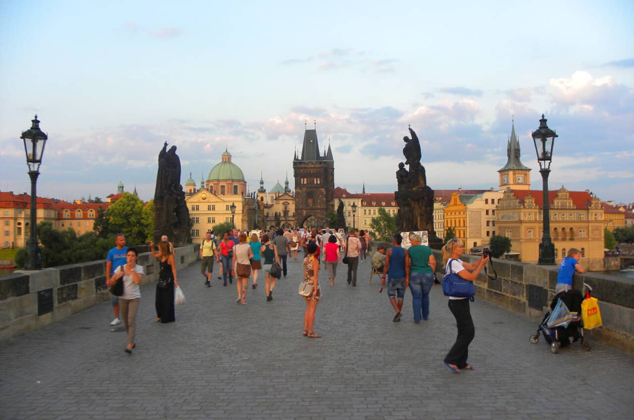 Charles Bridge. 50 Things to do in Prague
