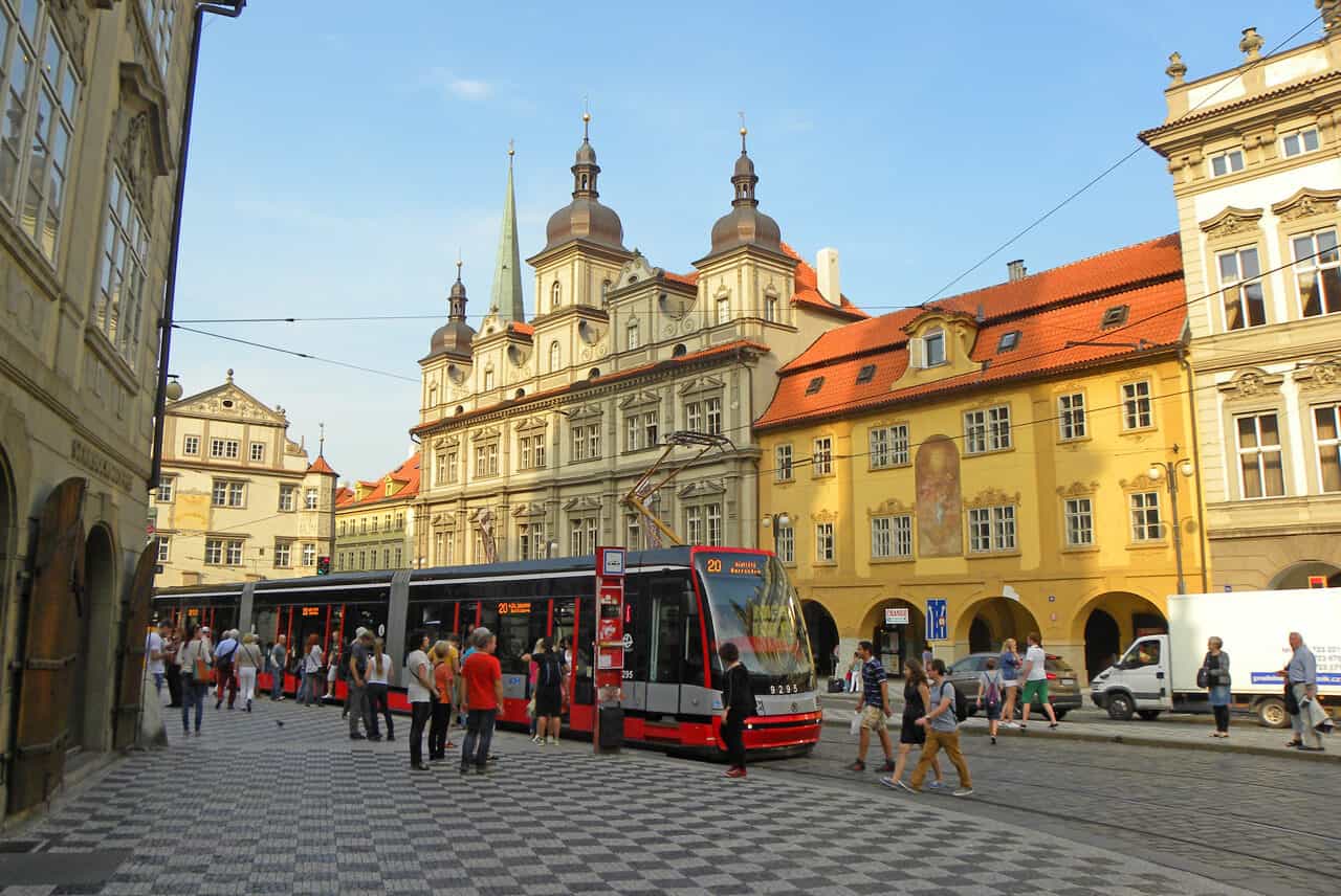 Lesser Quarter Square (Malostranské náměstí). 50 Things to do in Prague