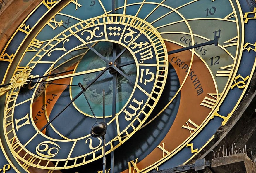 Astronomical clock in Prague, Czech Republic. 50 Things to do in Prague