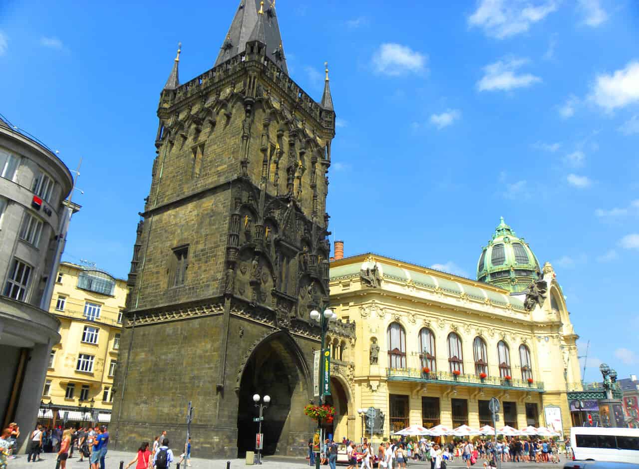 The Powder Tower. The Best Towers in Prague