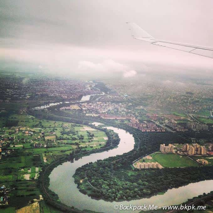 Delhi, India. 20 Views from a Plane Window