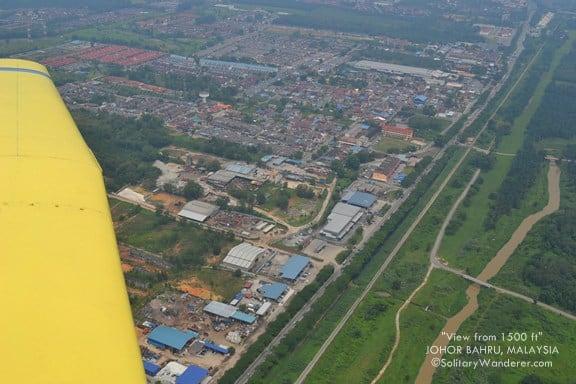 Johor Bahru, Malaysia. 20 Views from a Plane Window