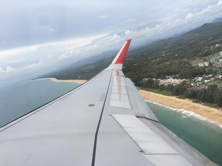 Phuket. 20 Views from a Plane Window