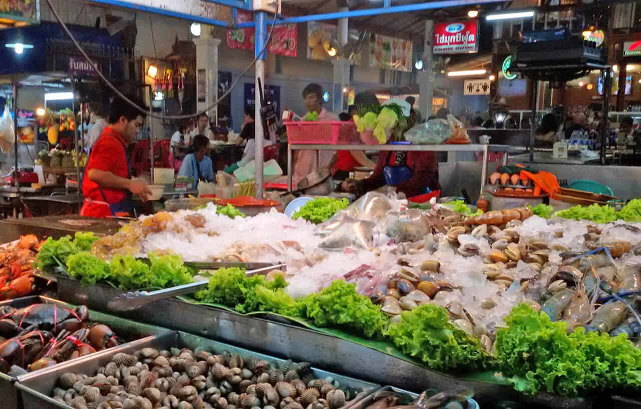 seafood in Hua Hin
